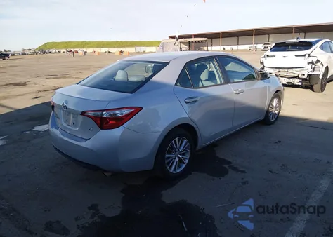 2015 Toyota Corolla Le Plus из США, поврежденный, VIN 2T1BURHE4FC272096